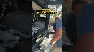 Hummer H2 Dave tackles replacing backup camera Hummer H2 Dave tackles replacing backup camera