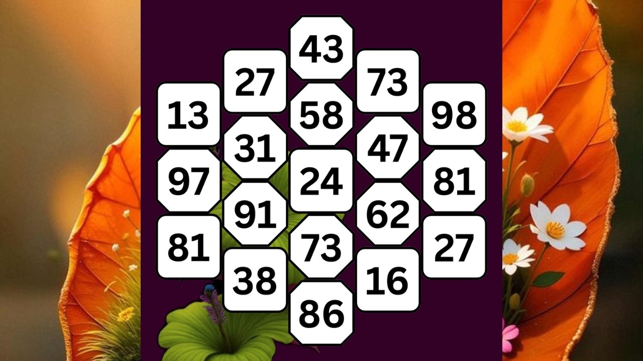 Поиск чисел: испытание на сообразительность #головоломка #иградлямозгов #память #концентрация #тр...