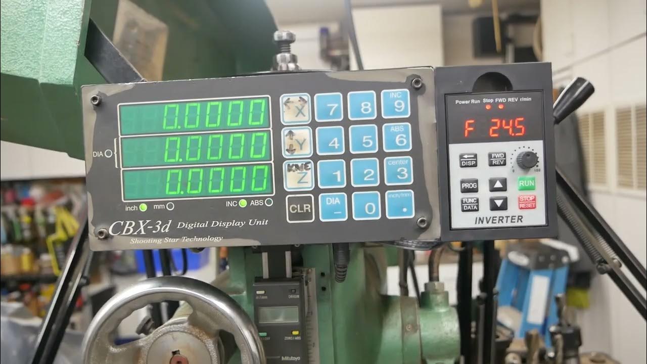 Grizzly Milling Machine VFD Demo YouTube