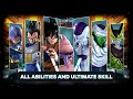 SEMUA ABILITES DAN ULTI KARAKTER DRAGONBALL Z DI JUMP FORCE (NINTENDO SWITCH VERSION)