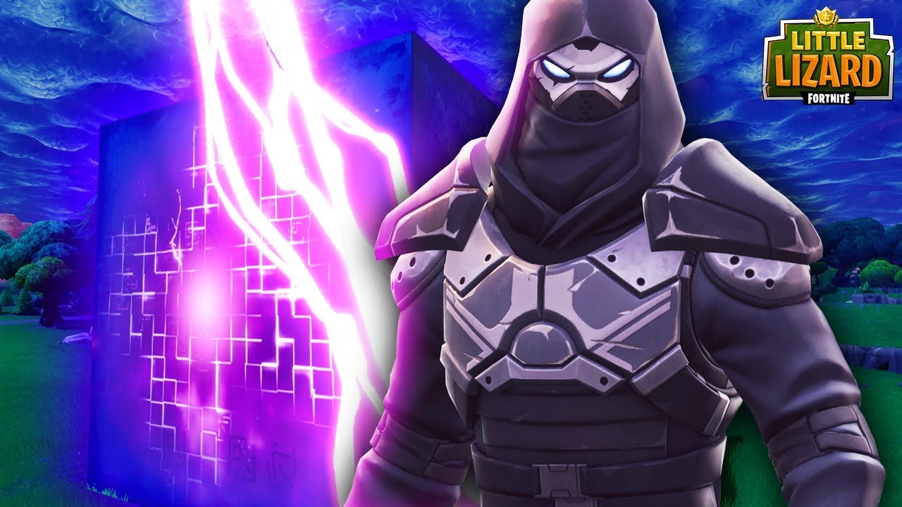 ENFORCER COMES FOR THE CUBE! *NEW SKIN* FORTNITE SHORT