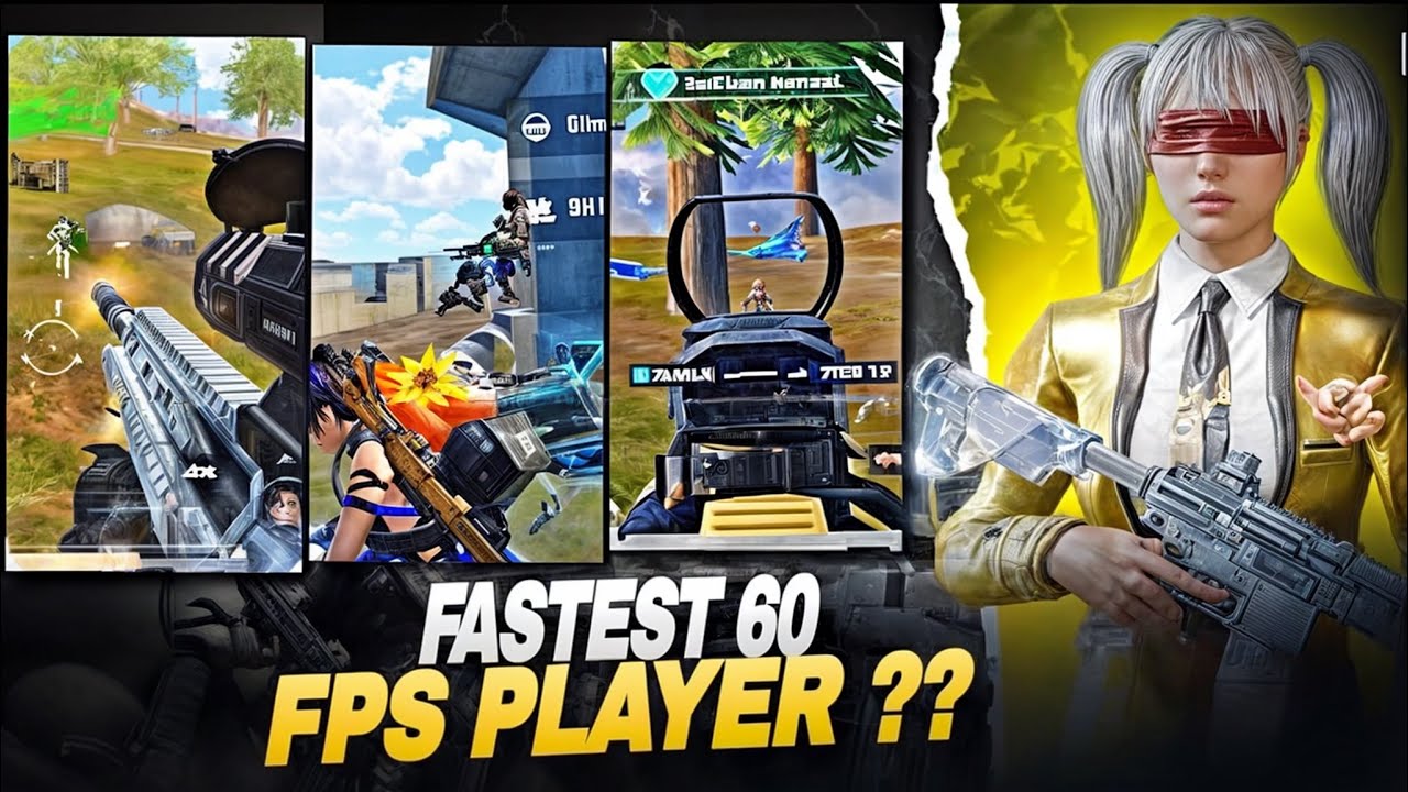 Fastest 60 FPS Player ? 🔥💀 | Fastest 4 Finger Player | BGMI - YouTube