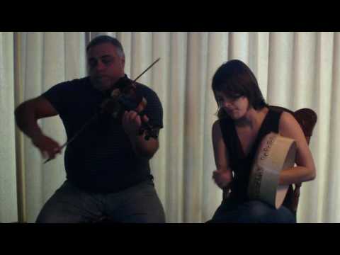 tony demarco and anna colliton - fiddle and bodhra...