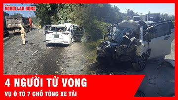 Ô tô 7 chỗ tông xe tải kinh hoàng, 4 người tử vong, 2 người bị thương | Tin tức