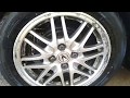 How to clean aluminum wheels. EASY WAY