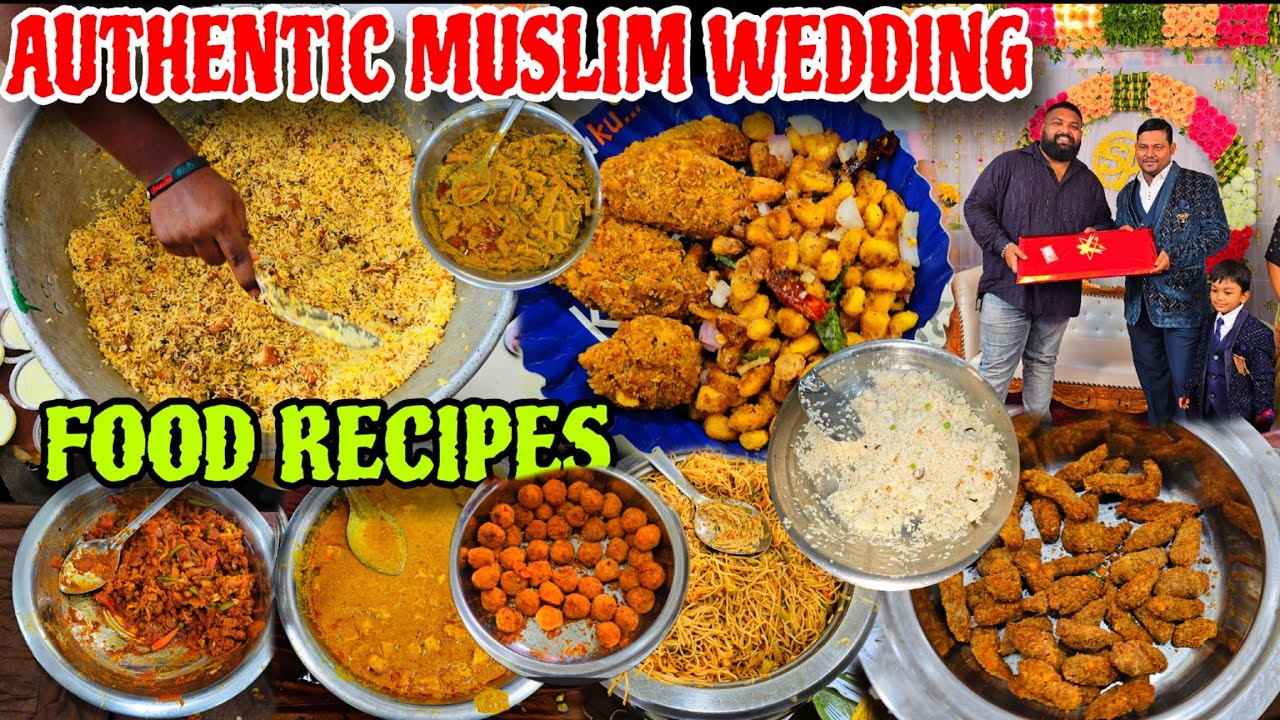 Authentic Muslim Wedding Food Tour 🤤 Jena Babu Vlogs