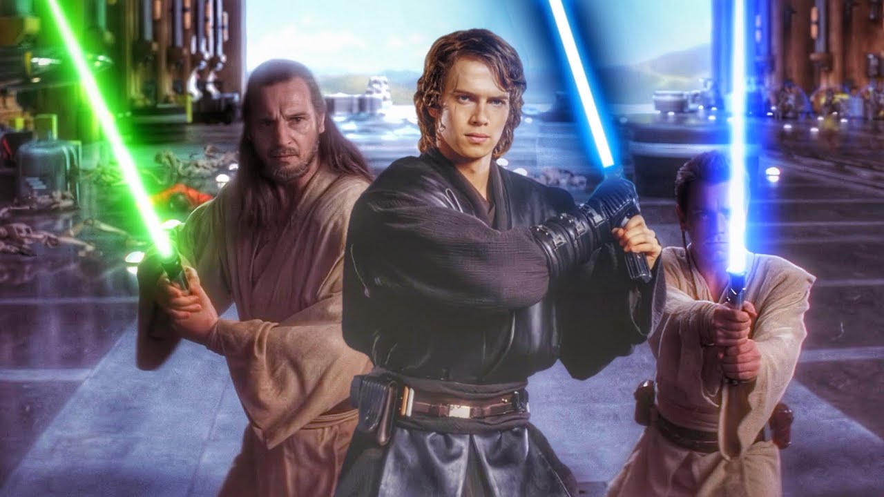 What If Anakin Skywalker TIME TRAVELED To Save Qui Gon From Maul