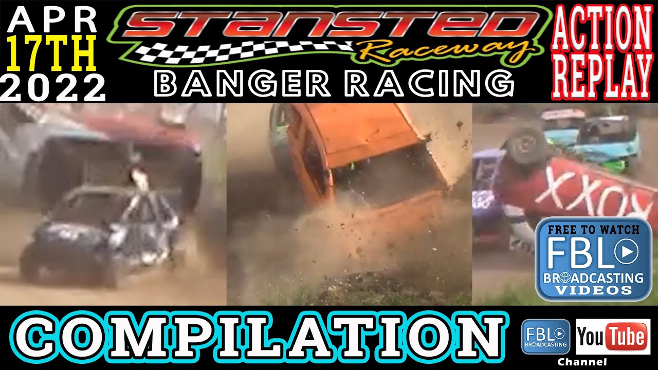 Epic Rollovers & Crashes at Stansted Raceway Action Replay Highlights 17th April 2022 Free to watch