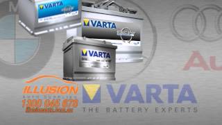 VARTA BATTERY ILLUSION AUTO SUPPLIES 一路行汽车电瓶
