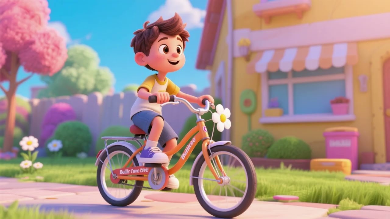 Daisy Bell (Bicycle Built for Two) 🚲🎶 | Classic Kids Song | Sweet Nursery Rhyme Sing-Along