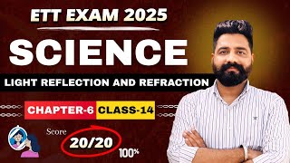 ETT Science Chapter - Light: Concave & Convex Mirrors | Reflection & Refraction Explained |