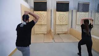 The Backyard Axe Throwing League: It's like darts, but with axes
