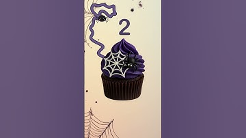 10 Second Timer Bomb HALLOWEEN SPIDER CUPCAKE