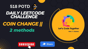 Coin Change II | Dynamic Programming |Daily Leetcode Challenge | Leetcode 518 | Medium