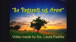 Video thumbnail of "Sa Pagsapit ng Araw Minus One Tagalog SDA Special No. Accompaniment with Lyrics"