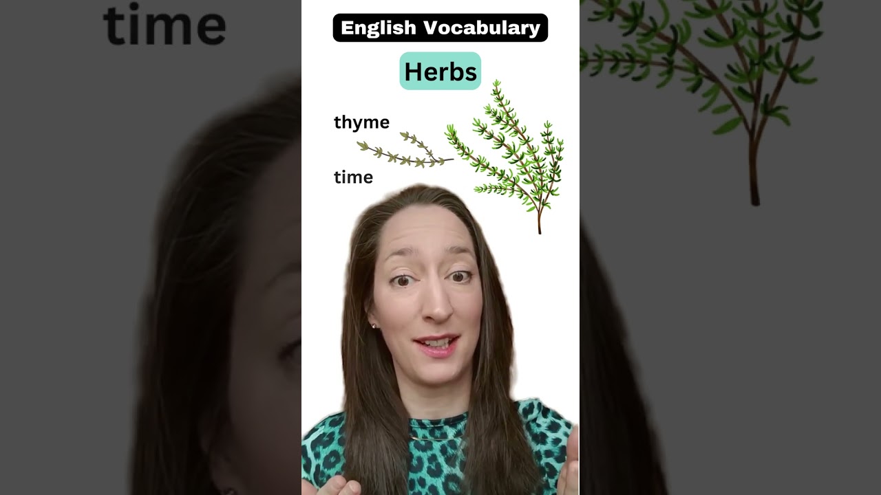 Essential English HERB Vocabulary🌿