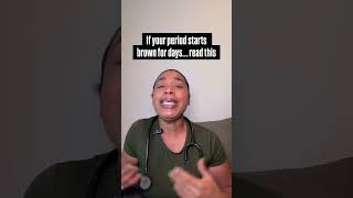 You think your period is “starting” but it’s really just… dragging in And if you’ve ever had this,