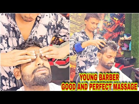 Indian Barber,Street Barber Banku Best-Ever Head,Neck,Back Body,Hand Massage Asmr Ready To Sleep😴 💤