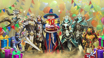 Guild of Heroes Game. New Holiday event. New Wings and Footprints. New Avatar.