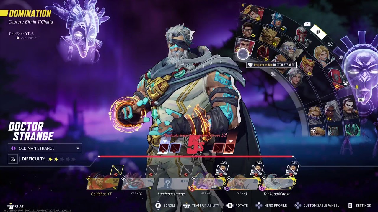 Winstreak challenge With Every Character