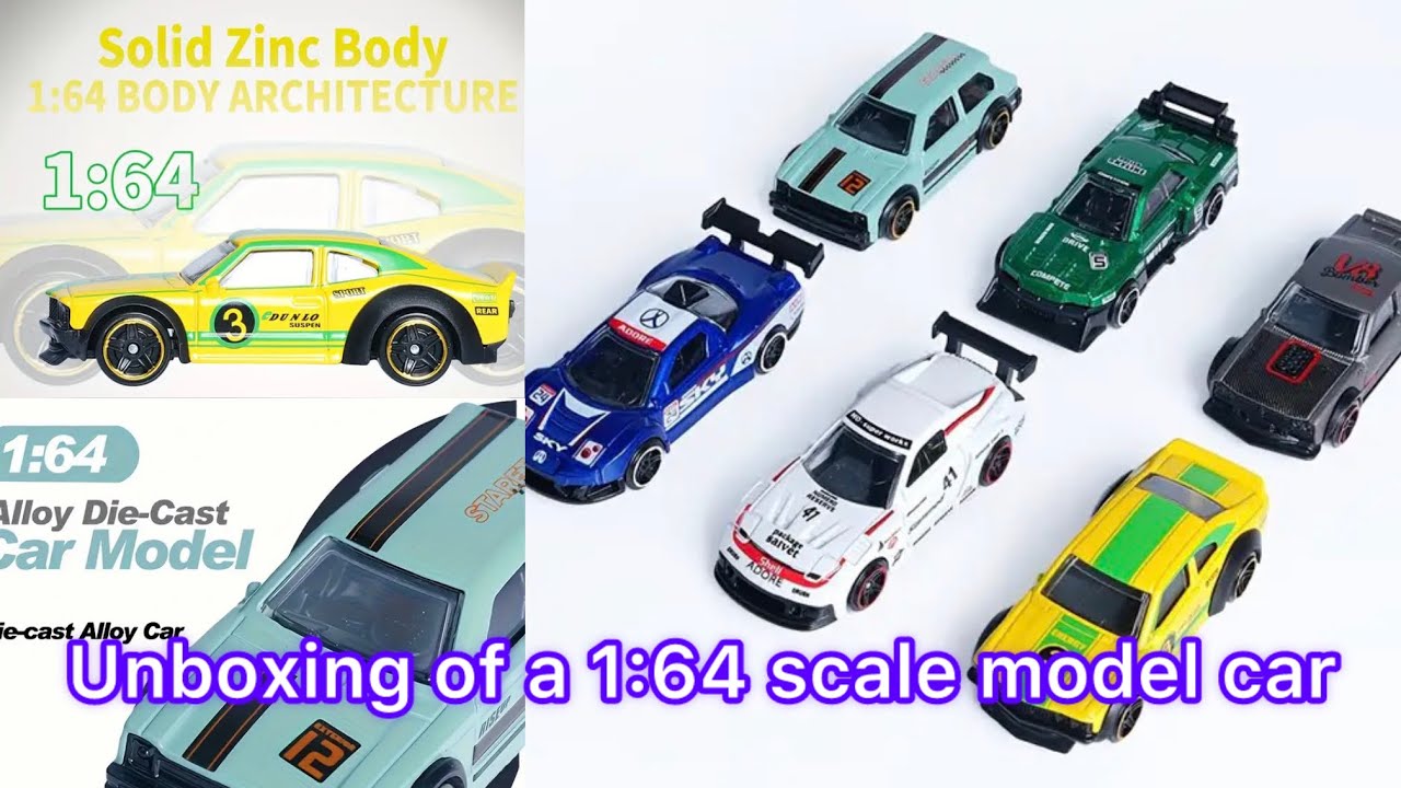 64 Scale Model Die-Cast Models Alloy CarUnboxing of a 1:64 scale model cars - YouTube