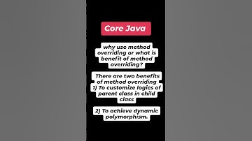 "Why Use Method Overriding in Java? Customizing Logic and Achieving Dynamic Polymorphism!"