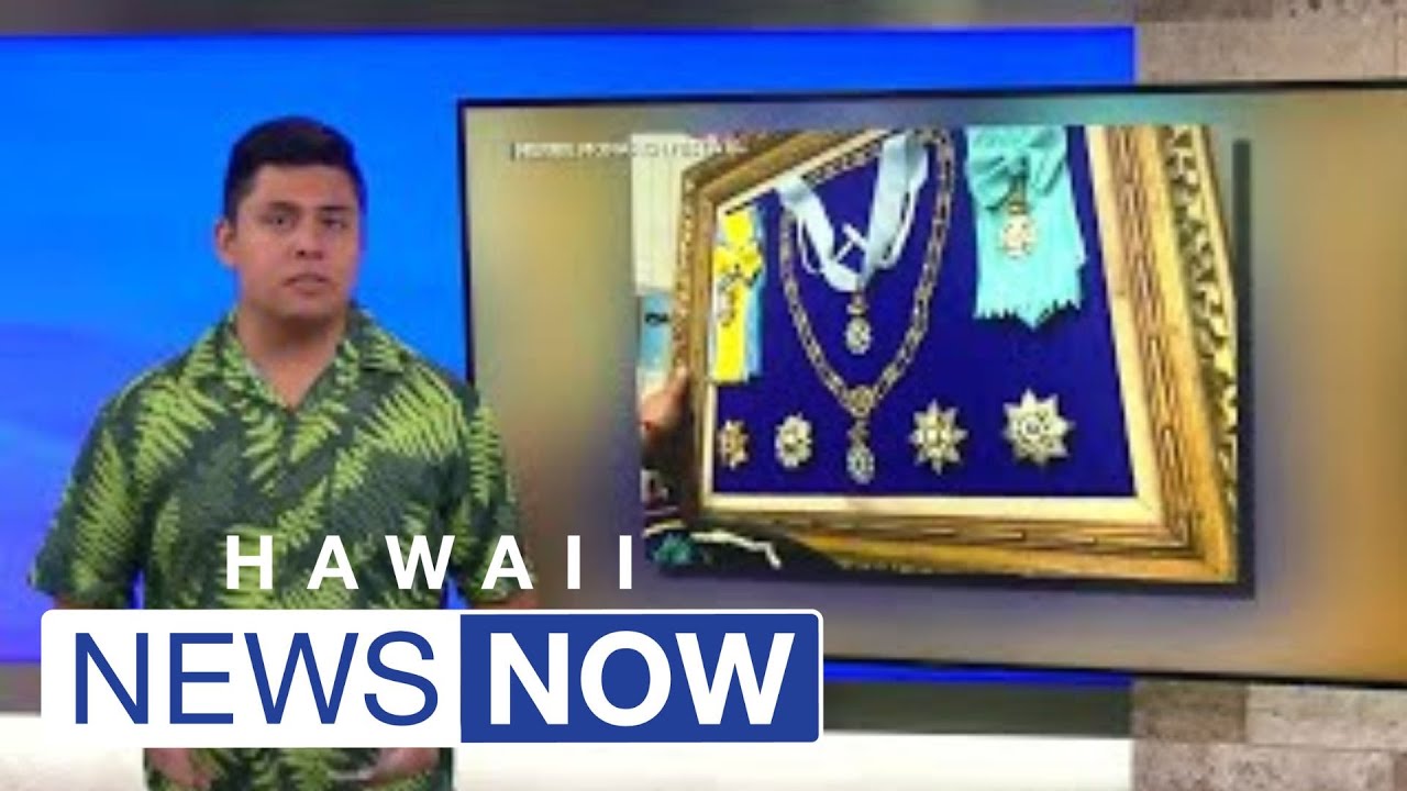 Medals honoring Hawaiian royalty stolen from Merrie Monarch Festival’s