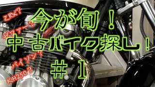 【北海道、田舎民の苦労のバイク購入その１】【バイク探しは今が旬!?】【何探す?カワサキ!?　マッハ？KH？W650？GPZ？ゼファー？Z400FX？】