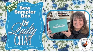 Spoiler Alert! January 2026 Fat Quarter Shop's Sew Sampler Box Reveal\Sneak Peek Upcoming Projects