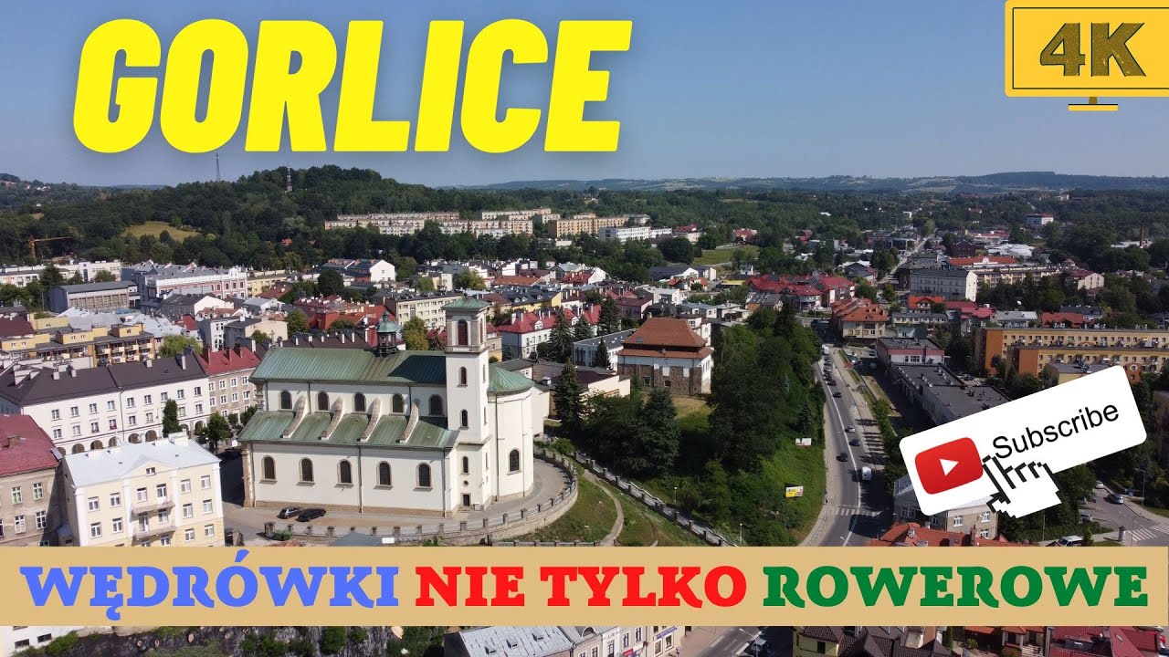 GORLICE - miasto w Beskidzie Niskim, Miasto Światła, Gorlice Poland