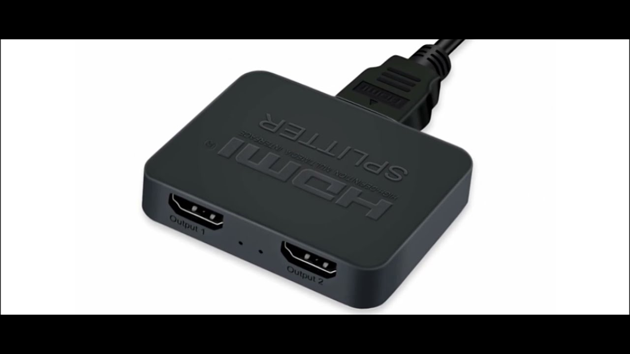 Splitter Multiplicador HDMI 1x2 1080p Activo 1 In 2 Out