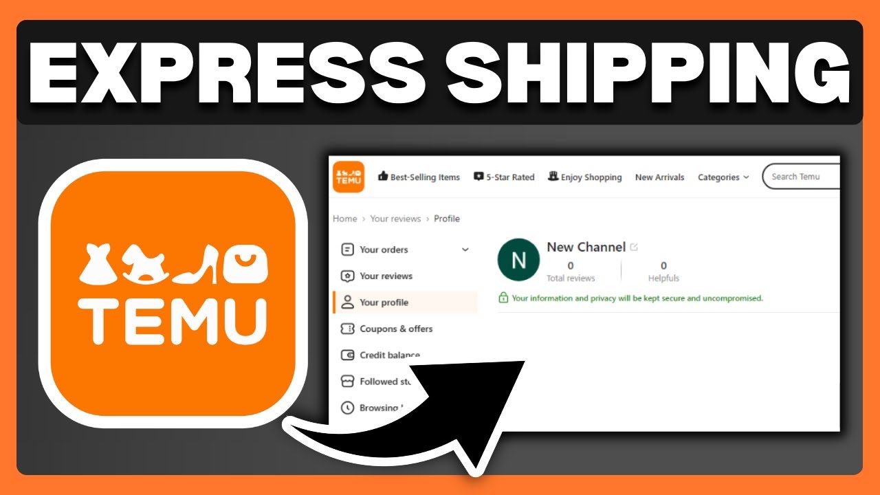 How To Do Express Shipping On Temu - Full Guide - YouTube