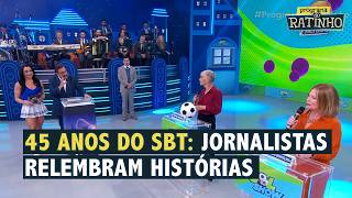 SBT 45 ANOS: O que jornalistas não esquecem | Programa do Ratinho (18/08/2026)