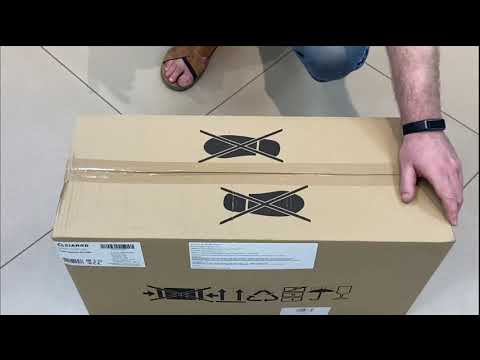 Распаковка вытяжки Ciarko Turbo Sensor 60 GBK Распаковка вытяжки Ciarko Turbo Sensor 60 GBK