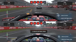 F1 2021 SPLIT SCREEN GAMEPLAY - PLAYSTATION 5 - 4K VIDEO