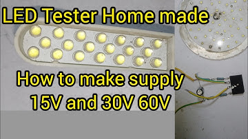 Home Made LED and Diode Tester Auto Voltage/ Simple and useful It is basic circuit of Electronic