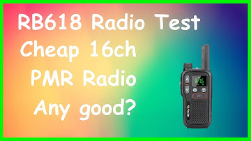 RB618 Radio - Test