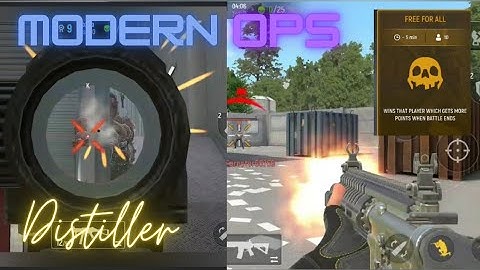 Modern Ops gameplay. Free For All - Distiller. Online FPS game. #modernops