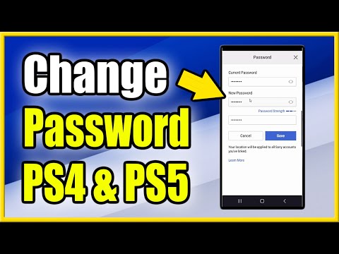 How to Reset or Change Playstation Password