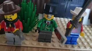 Time Lapse Build of  Vintage Western Theme LEGO Fort Legoredo Set Number 6769 6762 Chill LoFi Music