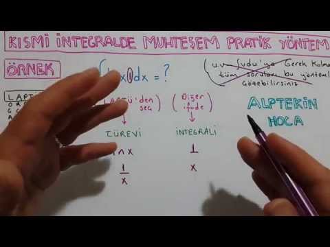 8 DK DA KISMİ İNTEGRAL MUHTEŞEM YÖNTEM( very practical method of partial integration)