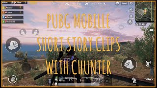 PUBG MOBILE STORY CLIPS WITH CHUNTER part 1 : cara menggunakan bom asap dan loncat dari ketinggian