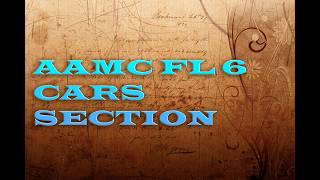 AAMC FL 6 | CARS SECTION IV