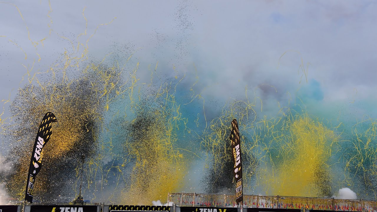 Zena Trophy 2018 Daylight vuurwerk [4K]