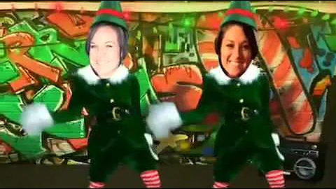 Alison and Taylor Elf Yourself