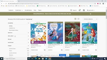 Locating Read-Alongs in MCLS Overdrive