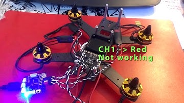 SP Racing F3 from Banggood, controller CH1 not working