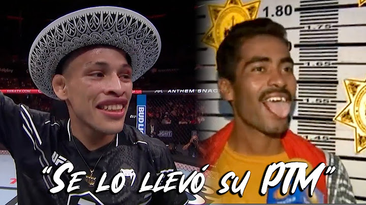 "Haiga sido como haiga sido", noqueó y celebró como el Ferras | Ronaldo "Lazy Boy" de la UFC