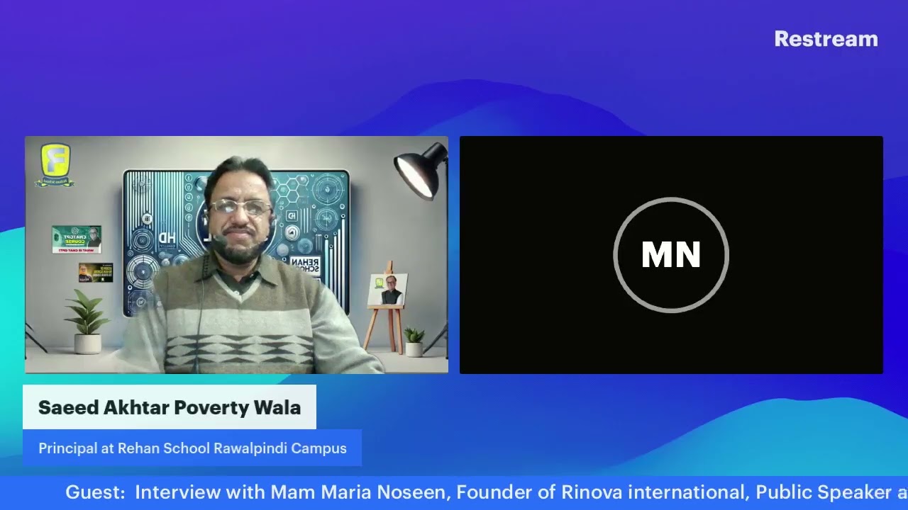 Rehan Teacher Training AI Book 2.  Interview  with  Mam Maria Nosheen