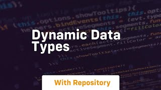 Famous dynamic data types Profile